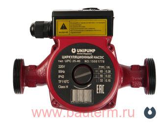 Насос циркуляционный (отопление) UPC 32-40 180 UNIPUMP