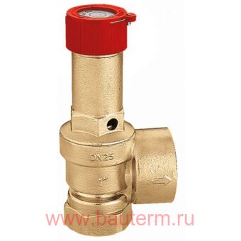 Предохранительный клапан 11/2" х 1 1/4" вв 6 Бар EST, CALEFFI