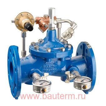 Редуктор-стабилизатор давления в чугун.корпусе Ду 80 Ру 25 атм, CALEFFI