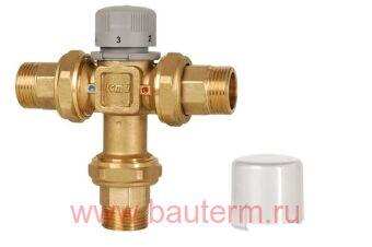 Термосмеситель 20-65 C 3/4" Внутр резьба Нижний выход ICMA