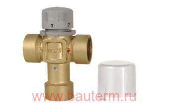 Термосмеситель 30-60 C 3/4" Внутр резьба Боковой выход ICMA
