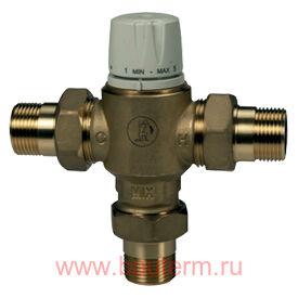 Термостатический смесительный клапан с защитой от ожога 1/2" - Kv 1,3 GIACOMINI