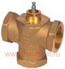 Трёхходовой латунный штоковый клапан 1 1/2" MK, MUT
