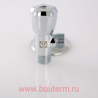 Вентиль угловой для подключения сантехники 1/2" х 3/4", VALTEC