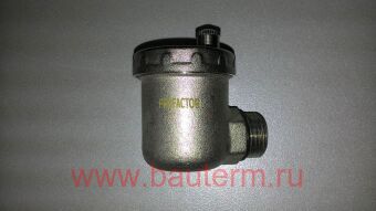 Воздухоотводчик автоматический угловой ProFactor 1/2"