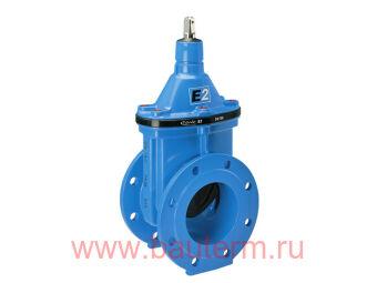 Задвижка чугунная Hawle 4000E2 короткая PN 10, DN 150