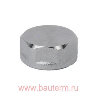 Заглушка коллектора 3/4" ВР MX латунь хром.RAUTITAN РЕХАУ