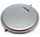 Бак мембранный OEM-PRO 8 л, (плоский, круглый d=392 мм, h=81 мм, 3 Бара, 1/2", -10 +90С)