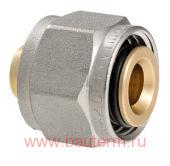 Фитинг Соединитель коллекторный обжимной для полимерной PEX трубы 16 (2,0) (1/2"), VALTEC