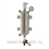 Гидравлическая стрелка из нерж. стали 1", VALTEC