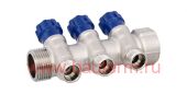 Коллектор с Вентилями ProFactor г/ш 3/4" х 1/2"ш (2) (1/36)