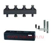 Коллектор Sinus 80/60 UN, 70 кВт, от котла 1 1/2"нр, м/о 125 мм, 1 1/2"ам х 2 вых, КОМПЛЕКТ