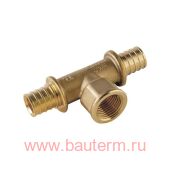 Тройник с внутренней резьбой 16 x 1/2"Внутр x 16 аксиальный ProFactor (10/50)