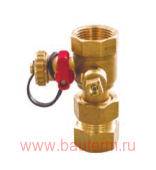 Клапан отсекатель для расш баков со сливом, 3/4", JULONG