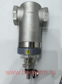 Дешламатор (Грязеуловитель) горизонт., хром., 1", (прозрач. камера) GAOBO