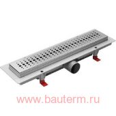 Душевой лоток 500мм BASIC глянец, боковой слив D50