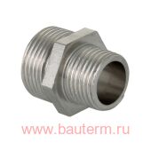 Фитинг из нержавеющей стали – ниппель переходной 3-4 х 1-2, VALTEC