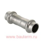 Фитинг из нержавеющей стали – пресс-муфта 54 х 54, VALTEC