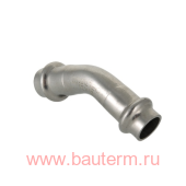 Фитинг из нержавеющей стали – пресс-угольник 45 35, VALTEC