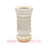 Гофра для унитаза Армированная SPL 110 x 250-570мм (1/25), PROFACTOR