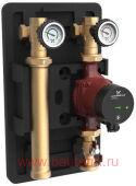 Группа быстрого монтажа - насосный узел прямой HEATMIX D25 ALPHA2 80 GRUNDFOS