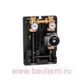 Группа прямая с насосом UPS 25-60 1", CALEFFI