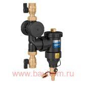 Грязеуловитель верт/гор пластик Dirtmag Plus 3/4", Caleffi