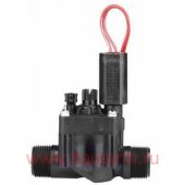 Hunter PGV-101-MM-B - э/м клапан, с регулятором потока 1" НР, 24 V