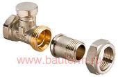 Клапан запорный для радиатора прямой 3/4" настроечный