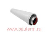 Коаксиальный удлинитель ППР для конденс.котлов Ду 80/125мм длина 500мм BAXI