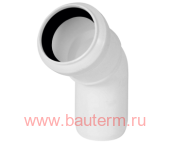 Колено - отвод 160/15 бесшумная канализация SKВ OSTENDORF