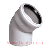 Колено - отвод 160/30 бесшумная канализация SKВ OSTENDORF