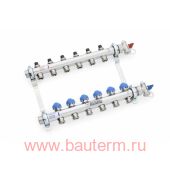 Коллектор Распределительный нерж HКV 09 V2A с вентилями REHAU (ст. арт. 250697)