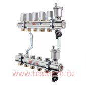Коллекторная группа в сборе, 1 1/4"х7 вых. Евроконус 3/4" VALTEC