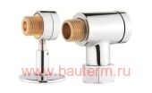 Комплект угловой декоративный ProFactor Chrome п/суш ш/г 1/2" х 3/4" (2/20)