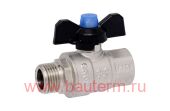 Кран шаровой PF STRONG г/ш/б 3/4" (6/60) усиленный Вн-Нар бабочка, ProFactor
