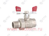 Кран шаровой с полусгоном PF TREND г/ш/б 1" (5/50), ProFactor