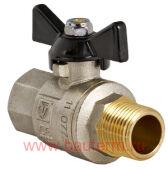 Кран шаровый PERFECT вн-нар 1/2" (бабочка), VALTEC