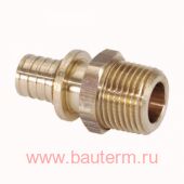 Муфта с НР 32-R 3/4" MX латунь Переходник с наружной резьбой RAUTITAN РЕХАУ