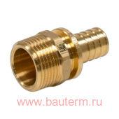 Муфта с НР 40-R 1.1/4 RX+ бронза Переходник с наружной резьбой RAUTITAN РЕХАУ