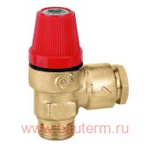 Предохранительный клапан 1/2" нар. 3 Бар, CALEFFI