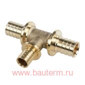 Тройник 32 MX латунь равнопроходной RAUTITAN РЕХАУ
