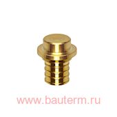 Заглушка 16 RX+ бронза для полимерных труб RAUTITAN РЕХАУ